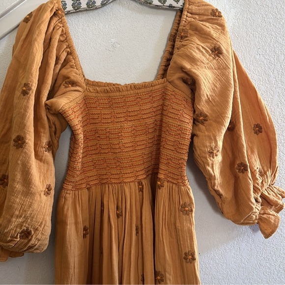 Free People | Dahlia Embroidered Maxi Dress | Small - Picture 11 of 17